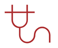 Grafik Verkabelung Symbol